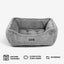 The Super Cloud Bed in Pearl River Grey