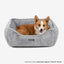 The Super Cloud Bed in Pearl River Grey
