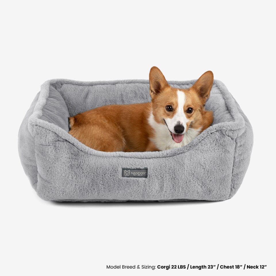 The Super Cloud Bed in Pearl River Grey