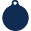 Colonial Stars HD Dog ID Tag
