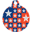 Colonial Stars HD Dog ID Tag