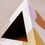 'Abstract' Cardboard Cat Pyramid