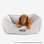Signature Bed in Pearl Gray