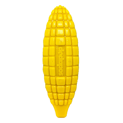 Corn on the Cob Nylon Dog Toy for Aggressive Chewers | USA Made | SodaPup