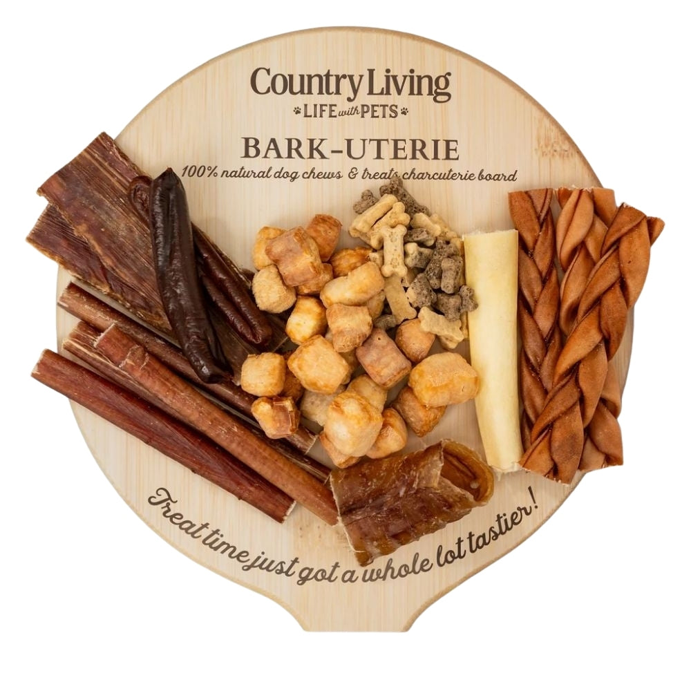 Country Living Bark-Uterie Board Dog Treat Assortment