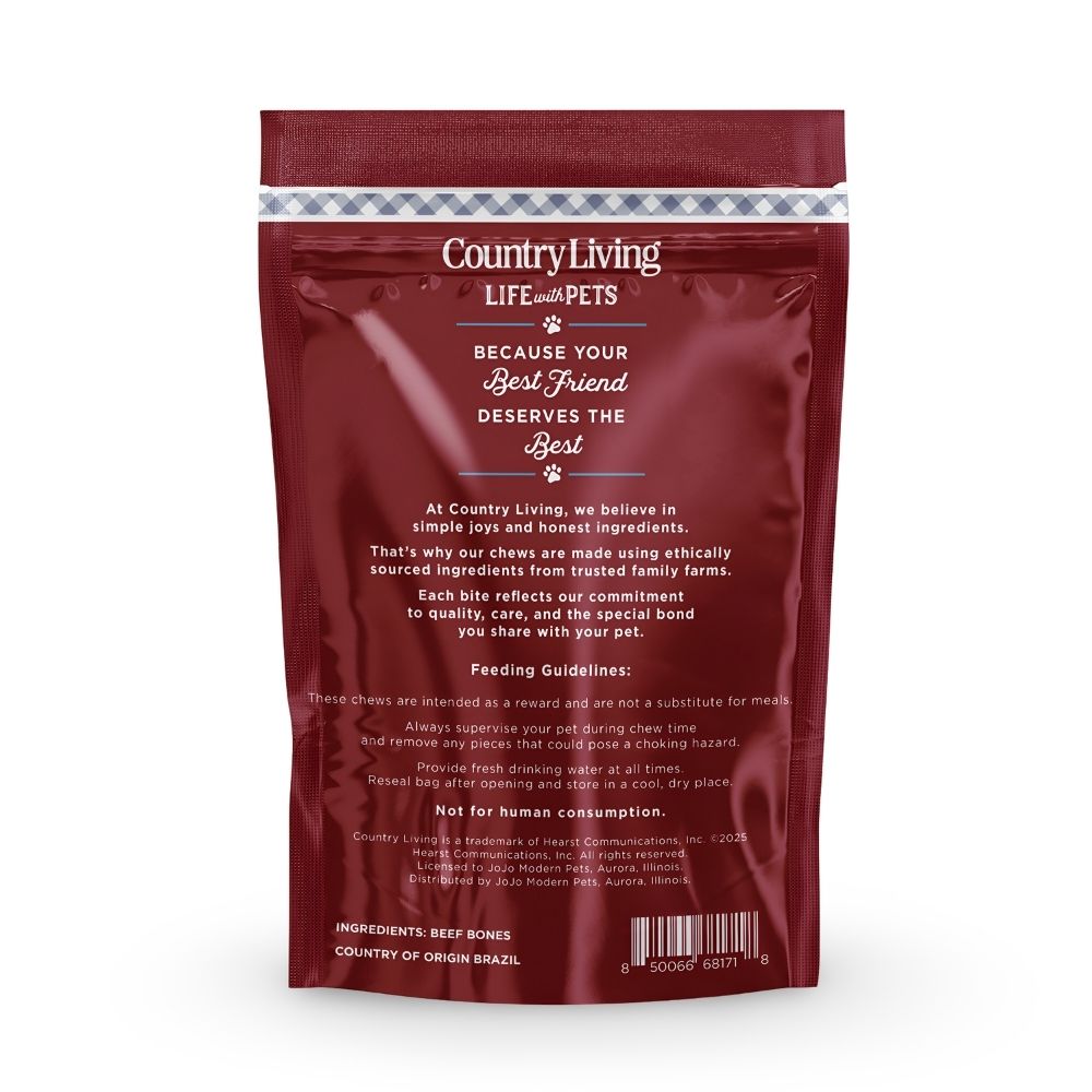 Country Living 5–6" Beef Center Cut Bones for Dogs, 5-Pack