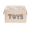 Country Living Foldable Fabric Dog Toy Storage Bin