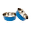 Country Living Heavy-Gauge Stainless Steel Dog Bowls, Set of 2