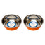 Country Living Heavy-Gauge Stainless Steel Dog Bowls, Set of 2