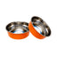 Country Living Heavy-Gauge Stainless Steel Dog Bowls, Set of 2
