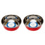 Country Living Heavy-Gauge Stainless Steel Dog Bowls, Set of 2