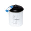 Country Living Dog Treat Canisters, Set of 3 – Black & White