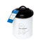 Country Living Dog Treat Canisters, Set of 3 – Black & White