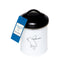 Country Living Dog Treat Canisters, Set of 3 – Black & White