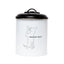 Country Living Dog Treat Canisters, Set of 3 – Black & White