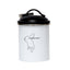 Country Living Dog Treat Canisters, Set of 3 – Black & White