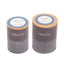Country Living Dog Treat Canisters with Bamboo Lids, Set of 2 – Volcanic Gray