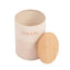 Country Living Dog Treat Canisters with Bamboo Lids, Set of 2 – White Swan
