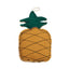Pineapple-Shaped Canvas & Jute Dog Chew Toy