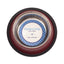 Country Living Ribbed Non-Slip Pet Bowls, Set of 2 – Merlot Red