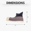 Shoe-Shaped Canvas & Jute Dog Chew Toy