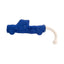 Country Living Blue Pickup Truck Dog Toy with Recycled Faux Leather & Squeaker