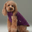 Reversible Dog Vest Jacket - Purple Caramel