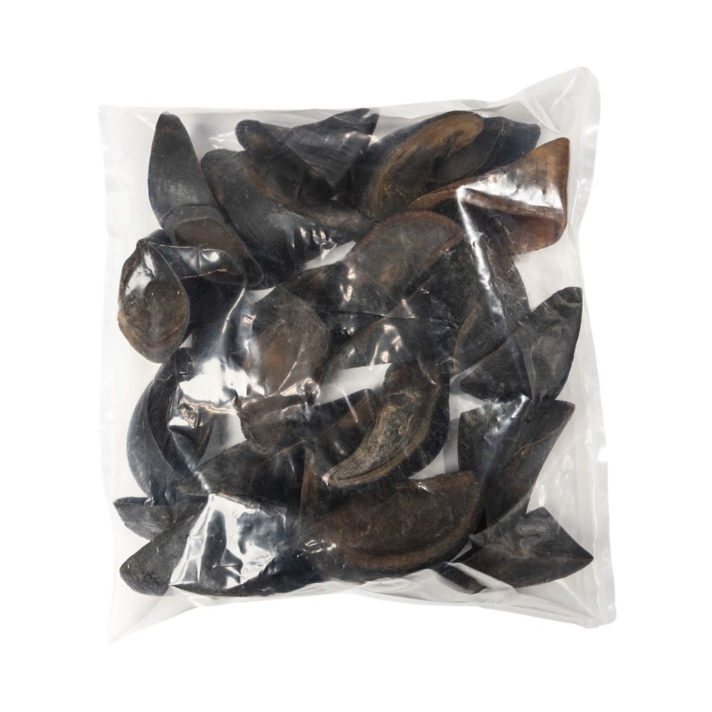 South American Cow Hoof Dog Chews, 25-Pack