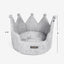 Crown Dog & Cat Fun Bed Cloud Prive Collection - Royal Gray