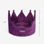 Crown Dog & Cat Fun Bed Cloud Prive Collection - Royal Purple