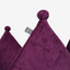Crown Dog & Cat Fun Bed Cloud Prive Collection - Royal Purple
