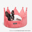 Crown Dog & Cat Fun Bed Prive Collection - Royal Pink