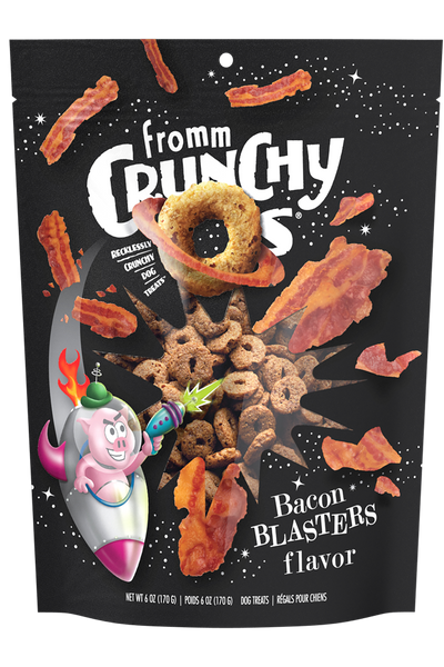 Fromm Crunchy O's Bacon Blasters Dog Treats (6oz)