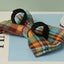 Autumn Blue Plaid Set