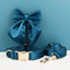 Blue Green Satin Set