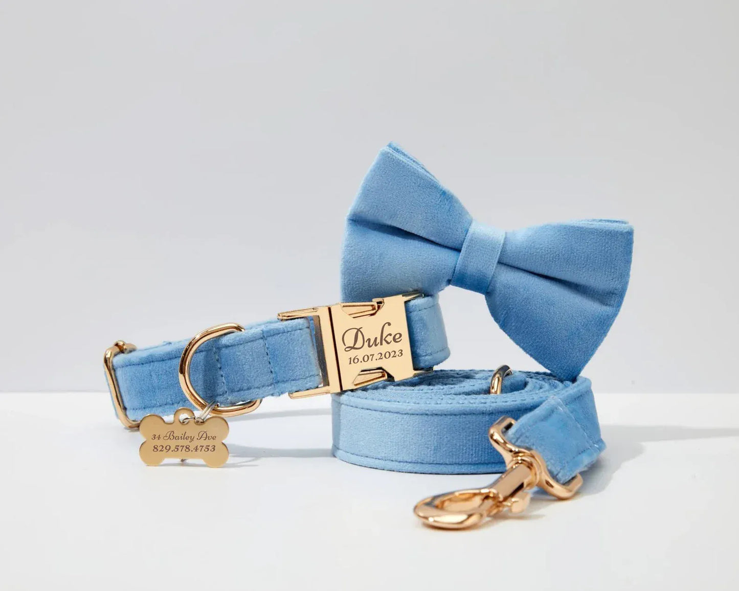 Blue Velvet Set