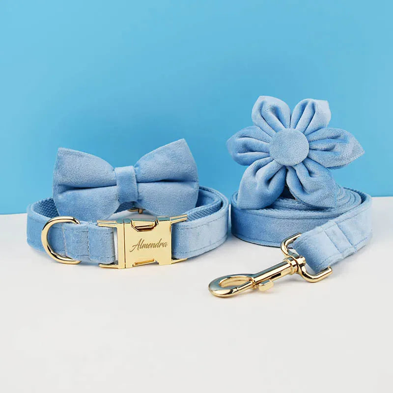 Blue Velvet Set