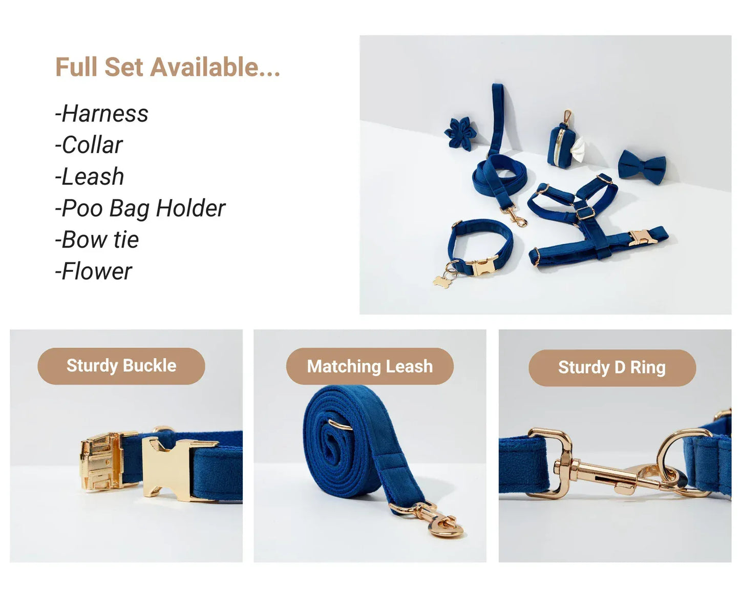 Blue Velvet Set