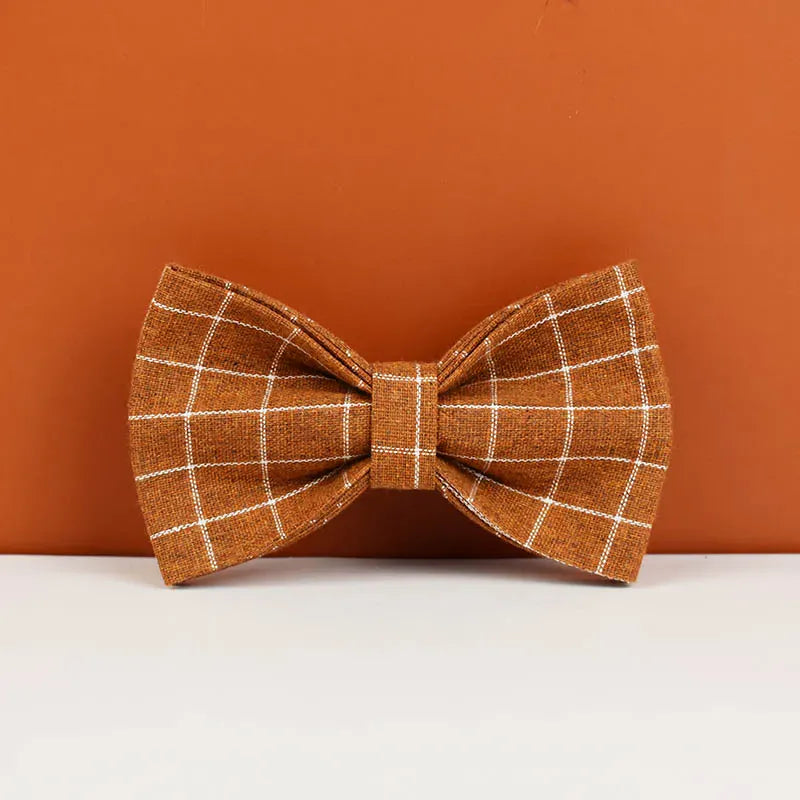 Classic Brown Plaid Set