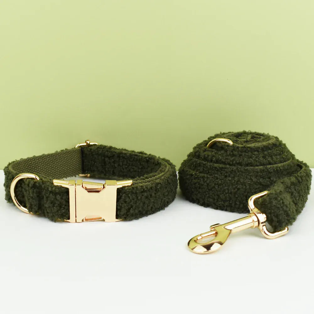 Cozy Olive Teddy Set