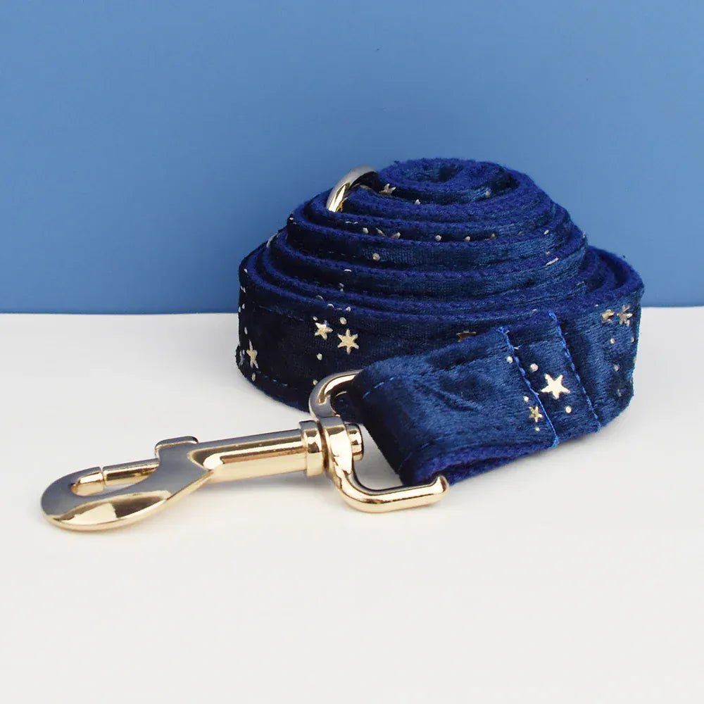 Dark Blue Velvet Set