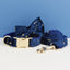 Dark Blue Velvet Set