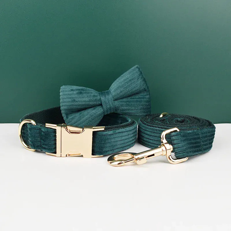 Dark Green Corduroy Set