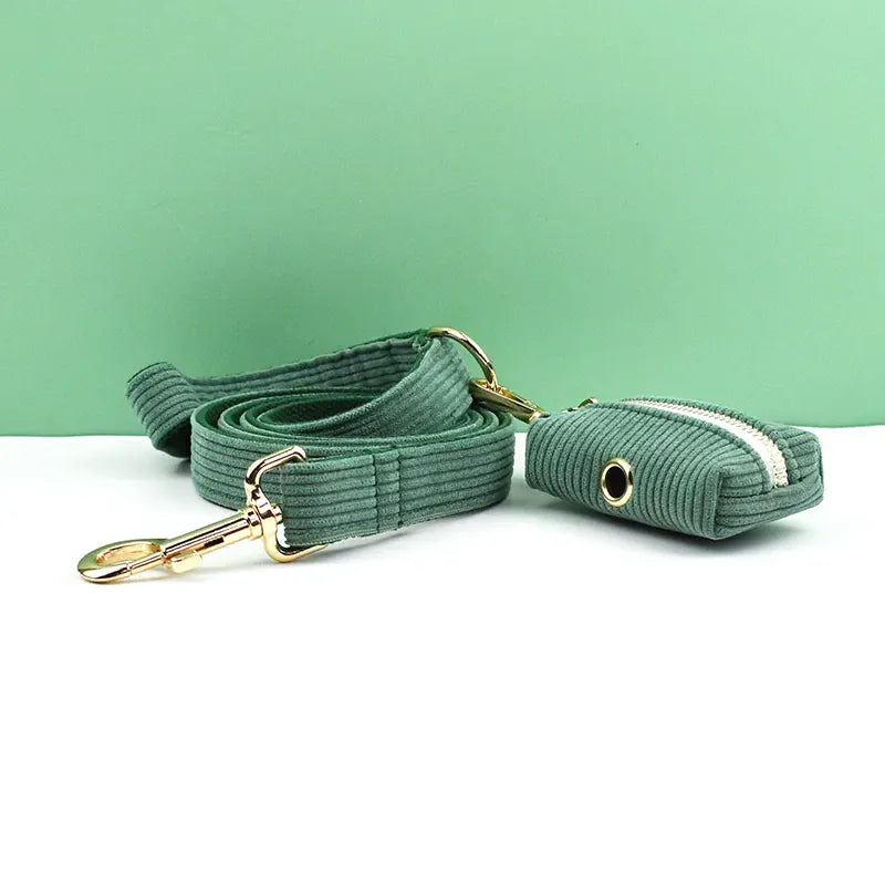 Dark Green Corduroy Set