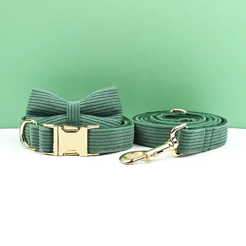 Dark Green Corduroy Set