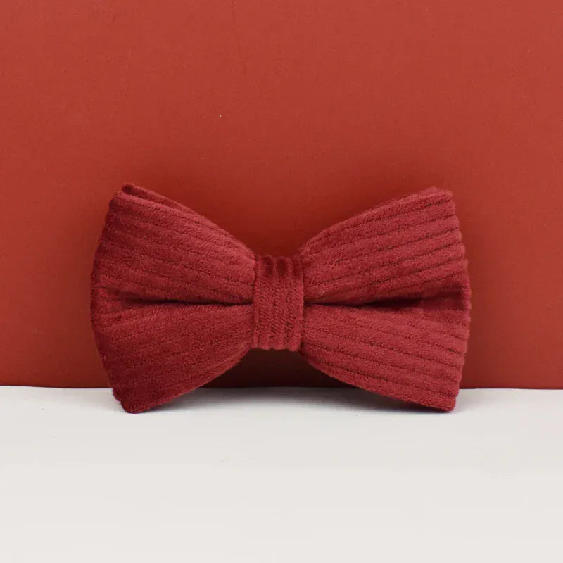 Dark Red Corduroy Set