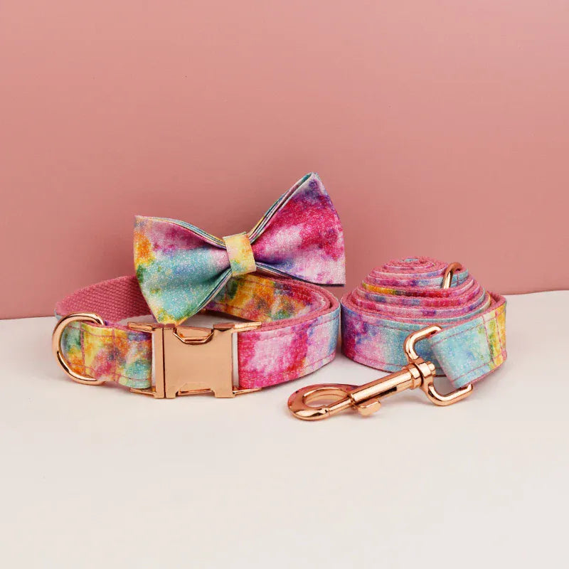 Dreamy Rainbow Floral Print Set