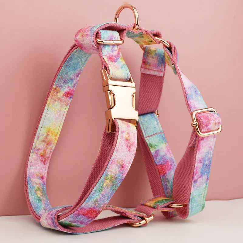 Dreamy Rainbow Floral Print Set