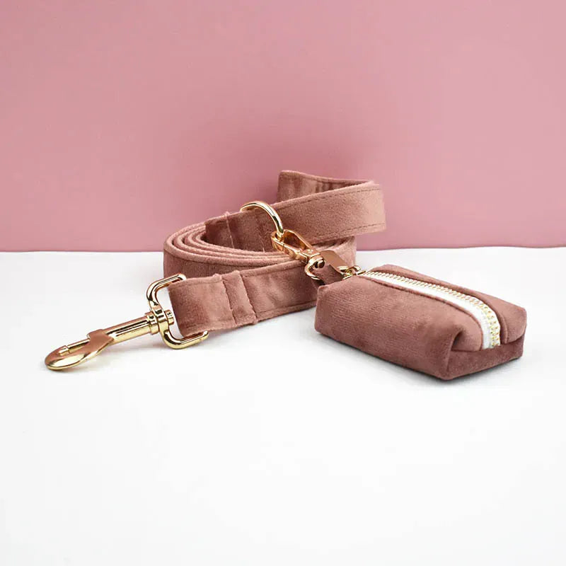 Dusty Pink Velvet Set