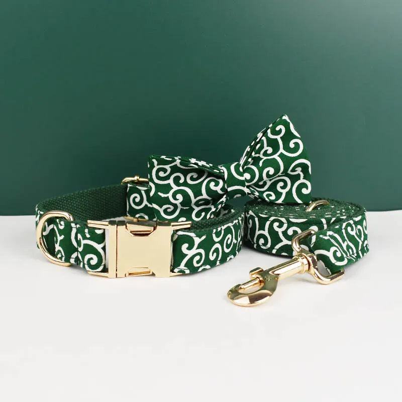 Emerald Swirl Print Set